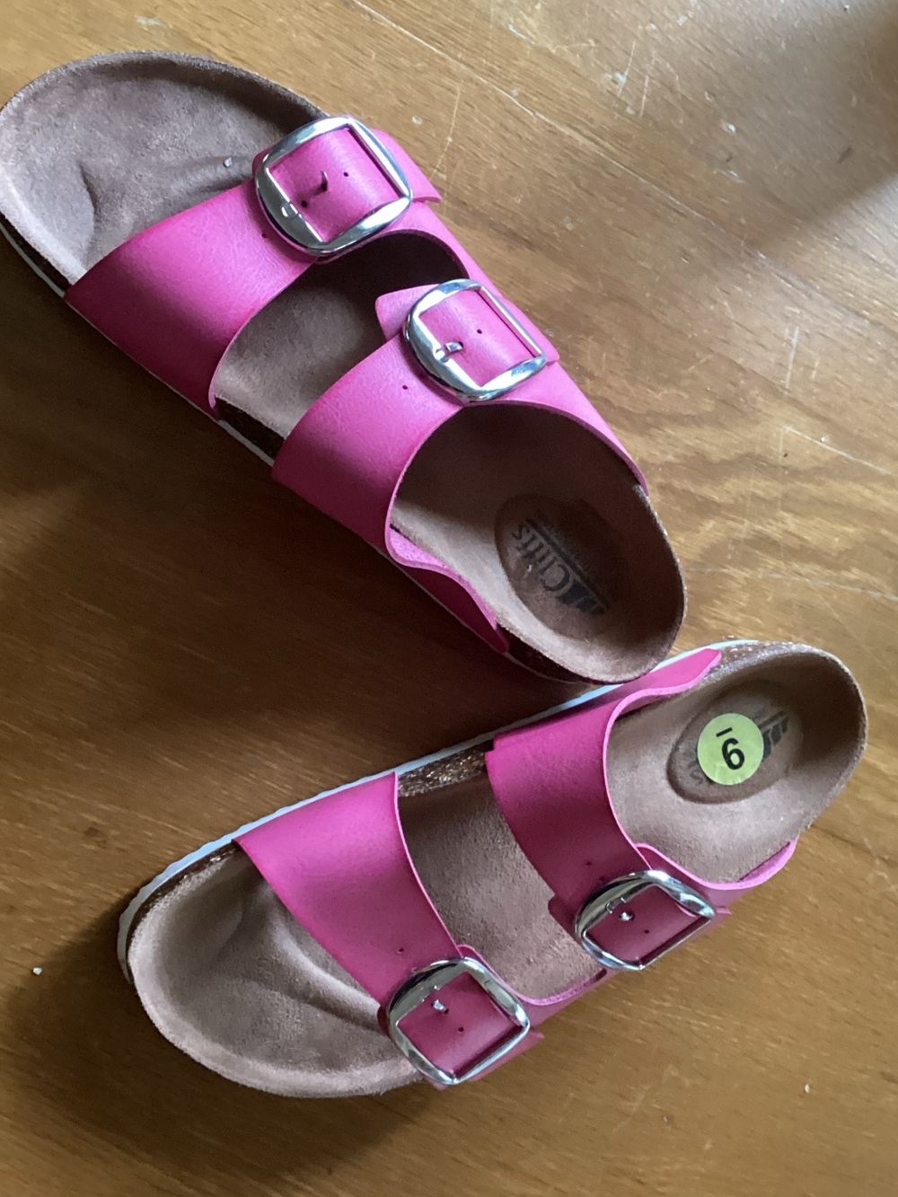 White Mountain women’s Double-Buckle Sandals